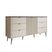 Meubella - Dressoir Mace - Beige - 160 cm - Met lades