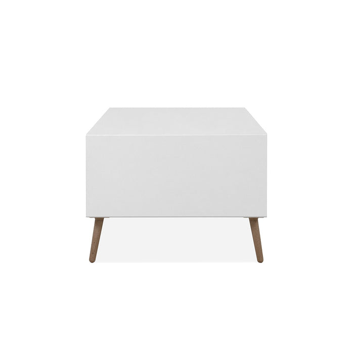 Calicosy - Salontafel Arona - 94 cm - Houtlook & Wit