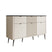 Meubella - Dressoir Mace - Beige - 130 cm