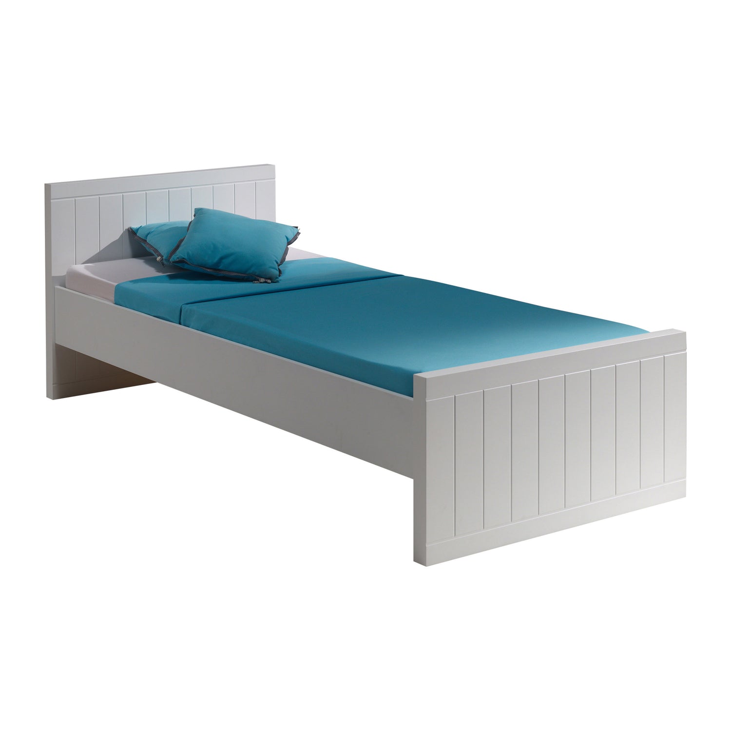 Vipack Robin Eenpersoonsbed 90 x 200 cm - Wit