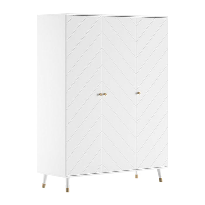 Vipack Billy Kledingkast 3-deurs - Wit