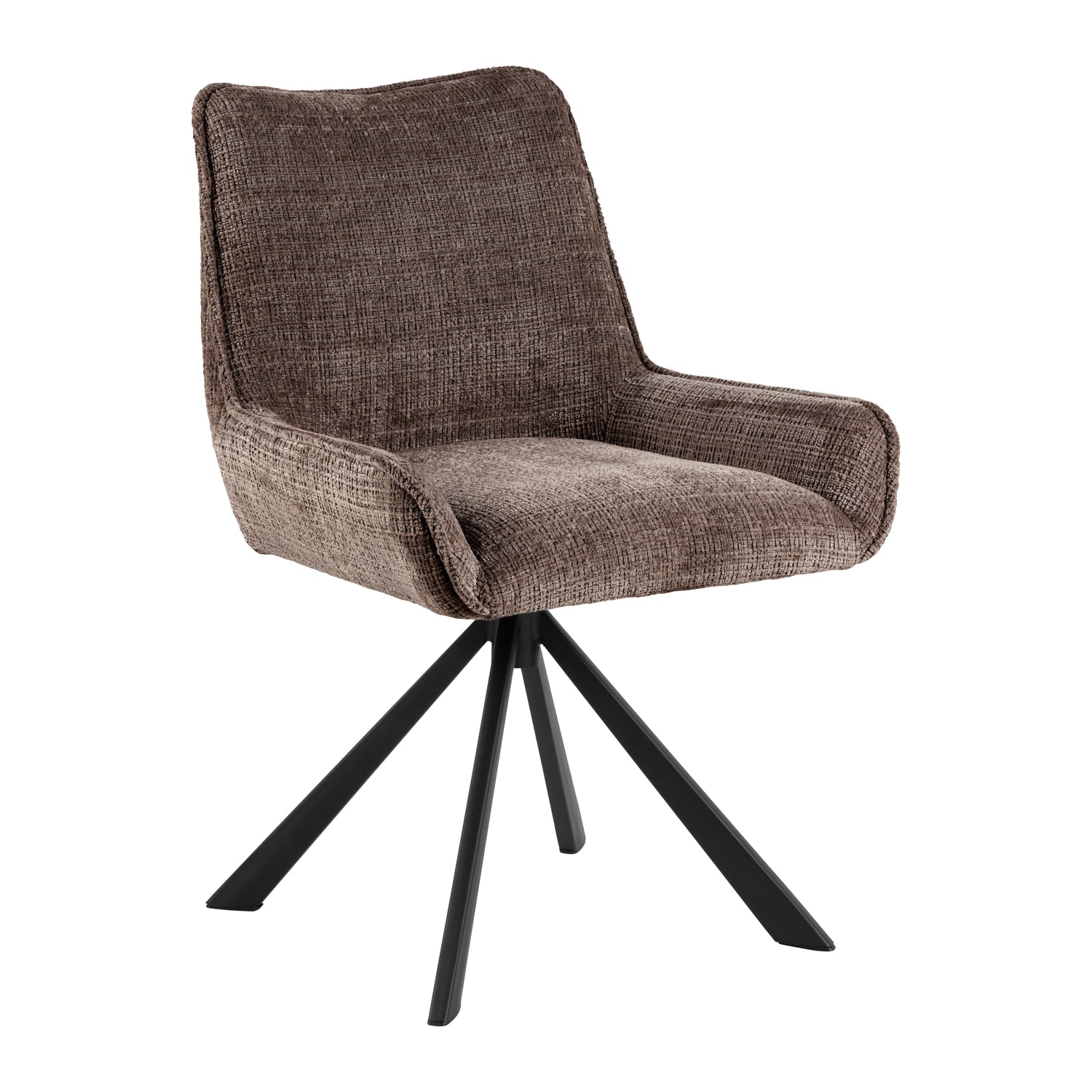 by fonQ Riff Eetkamerstoel - Dusty Brown