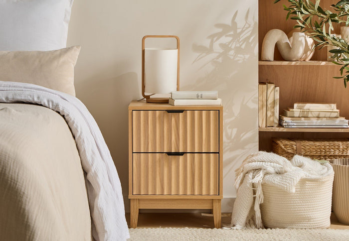 Calicosy - Nachtkastje BOLOGNE - H52 cm - Golvend