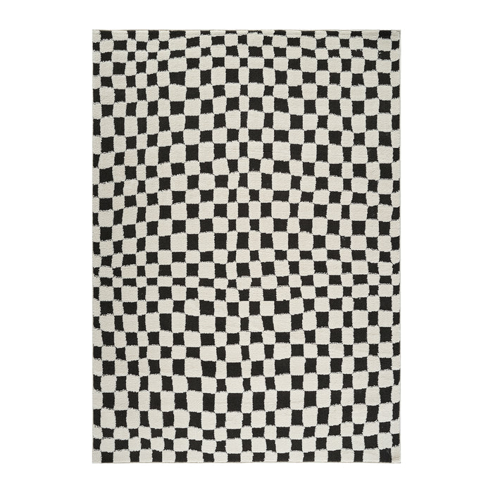 by fonQ Daze Vloerkleed 200 x 275 cm - Zwart