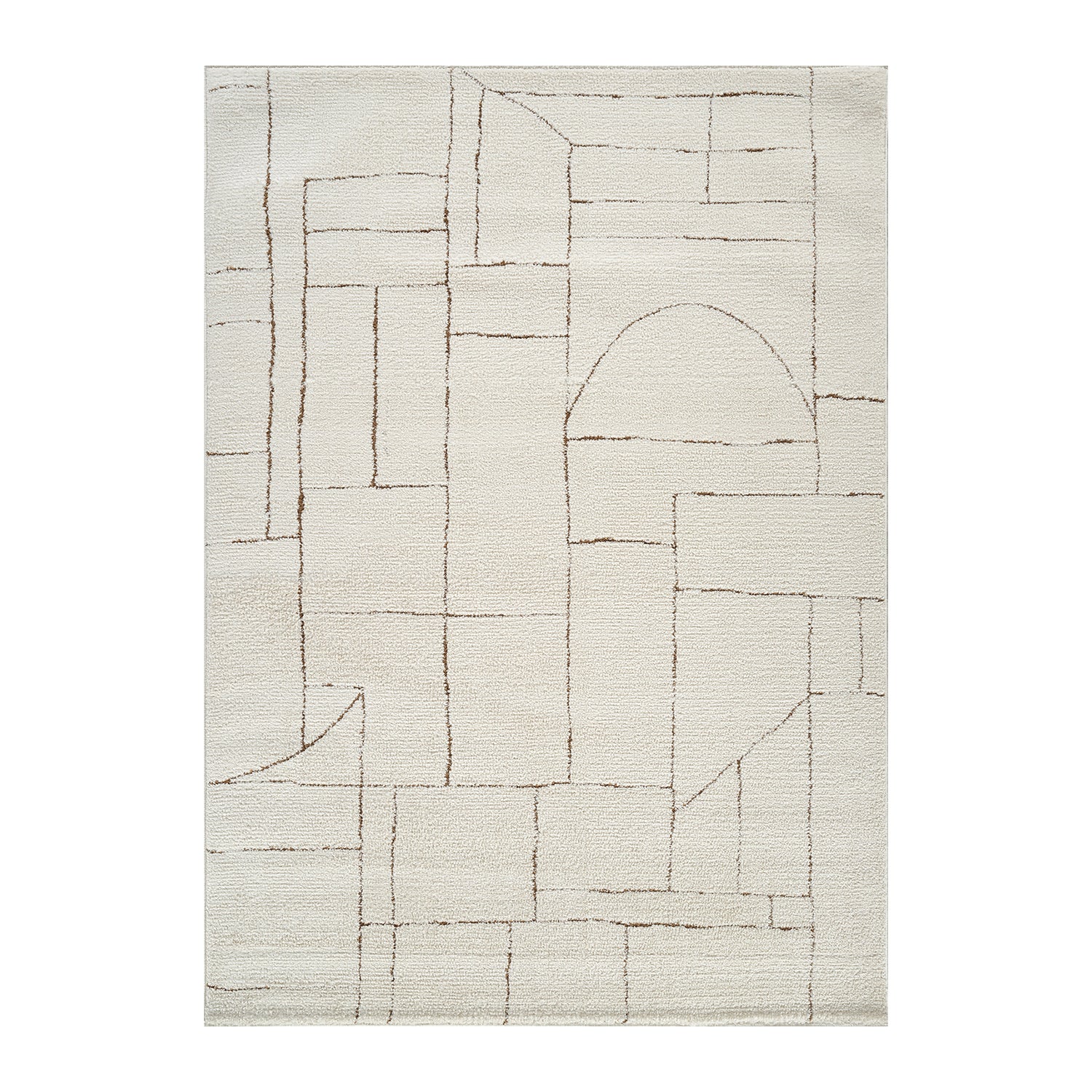 by fonQ Ribble Vloerkleed 200 x 275 cm - Latte