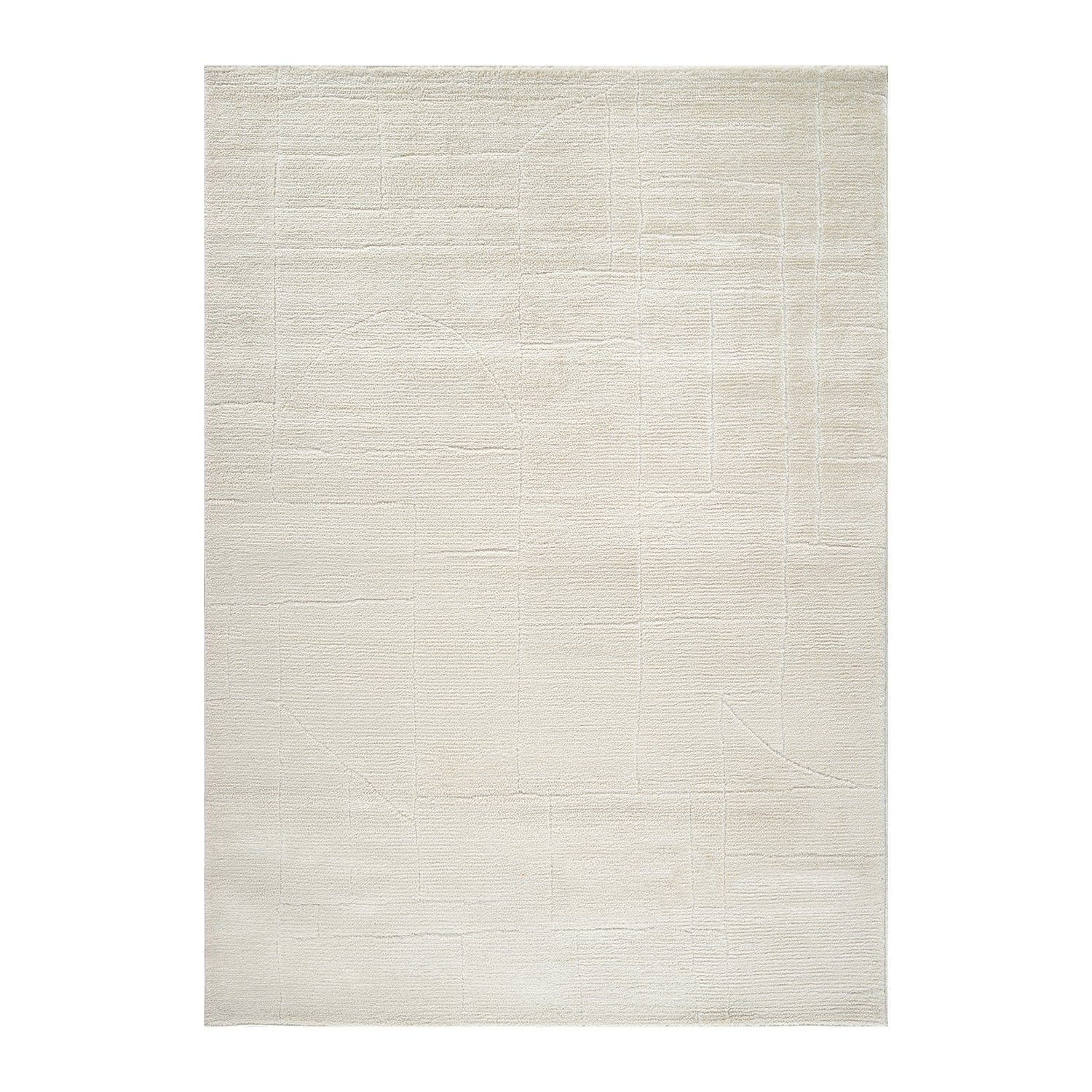 by fonQ Ribble Vloerkleed 200 x 275 cm - Ivoor