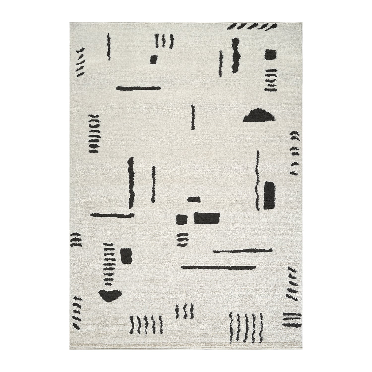 by fonQ Wibb Vloerkleed 160 x 213 cm - Zwart