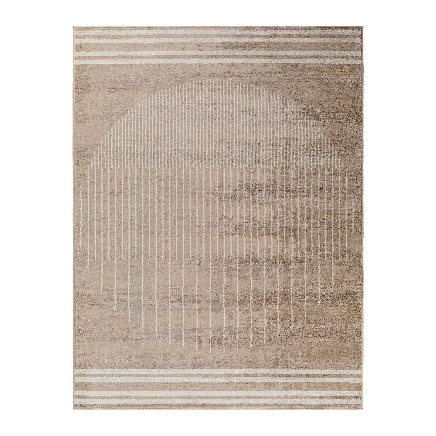 by fonQ Weeve Vloerkleed 160 x 215 cm - Donker Zand