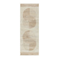 by fonQ Weeve Runner Vloerkleed 80 x 220 cm - Licht Beige