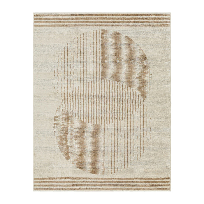 by fonQ Weeve Vloerkleed 120 x 170 cm - Licht Beige