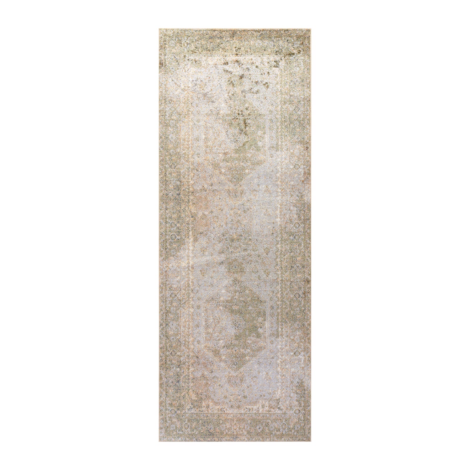 by fonQ Bavu Runner Vloerkleed 80 x 220 cm - Sage