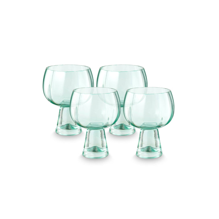 vtwonen Retro Wijnglazen - Glazen set van 4 - 270ml