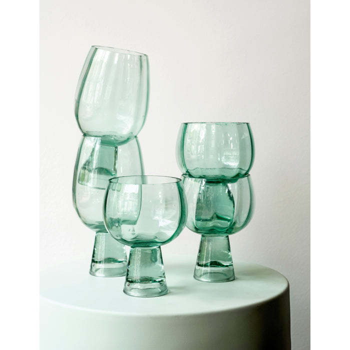 vtwonen Retro Wijnglazen - Glazen set van 4 - 270ml