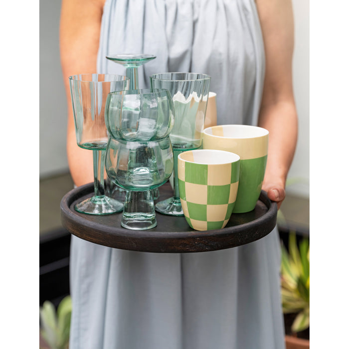 vtwonen Retro Wijnglazen - Glazen set van 4 - 270ml