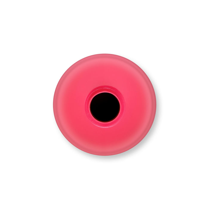 vtwonen Vaas - Bloemenvaas van Metaal - Roze - 17x22cm