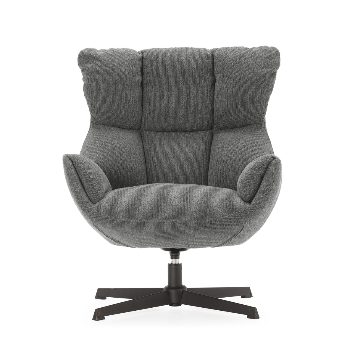 Calicosy - Fauteuil ODETTE - H89 cm - Gewatteerde stof