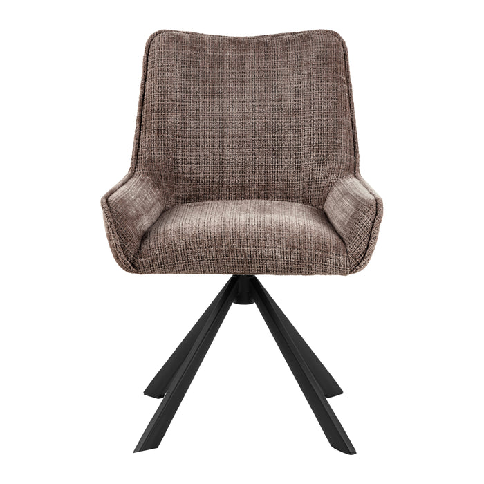 by fonQ Riff Eetkamerstoel - Dusty Brown