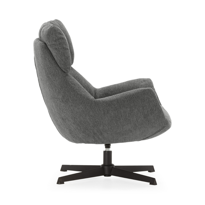 Calicosy - Fauteuil ODETTE - H89 cm - Gewatteerde stof