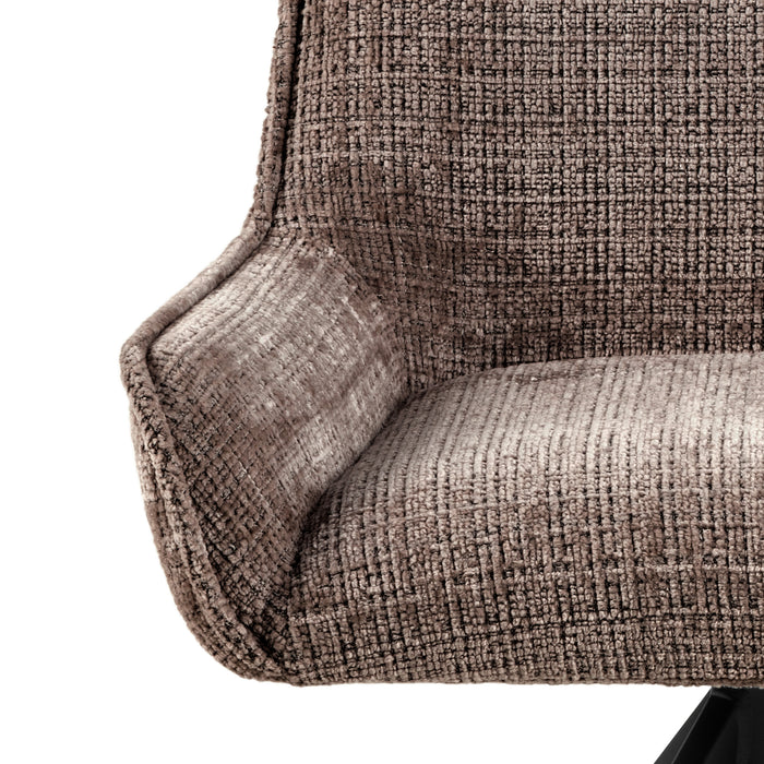 by fonQ Riff Eetkamerstoel - Dusty Brown