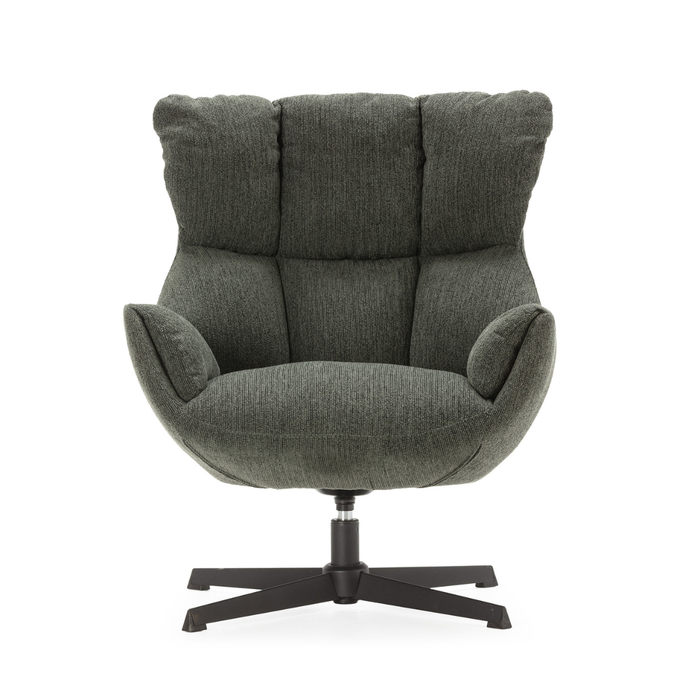 Calicosy - Fauteuil ODETTE - H89 cm - Gewatteerde stof