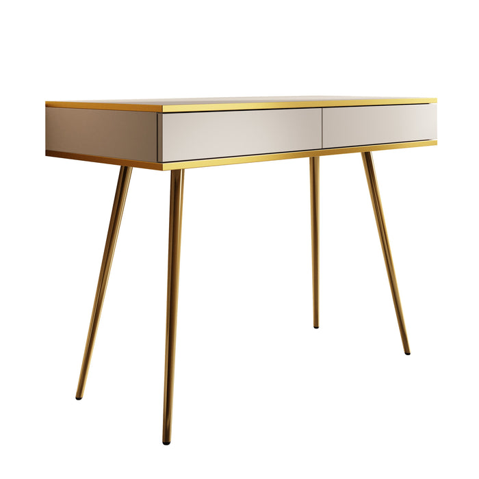 Meubella - Kaptafel Orleans - Wit - 102 cm