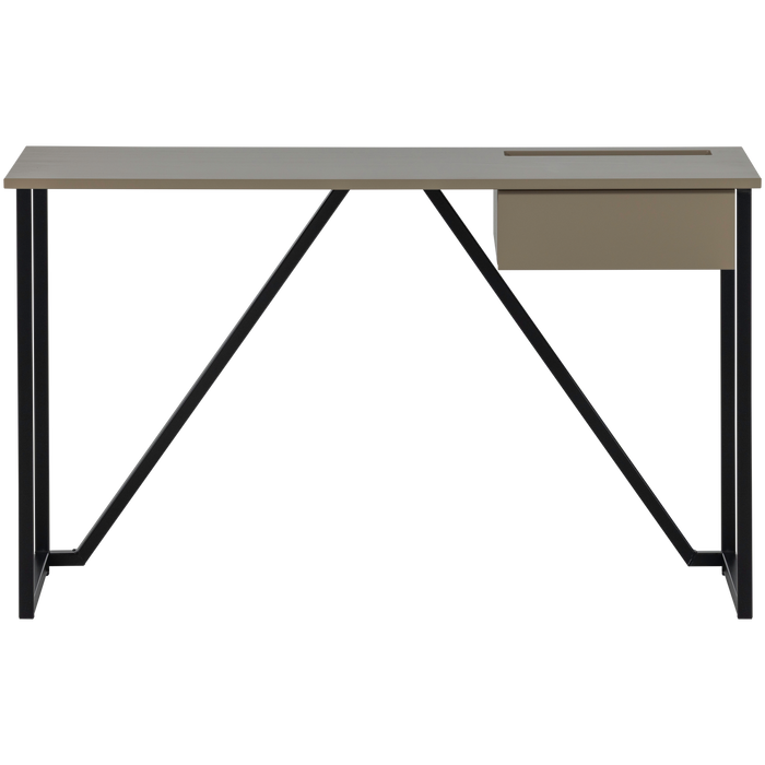 WOOOD New Julius Bureau - Grenen - Mud - 75x126x53