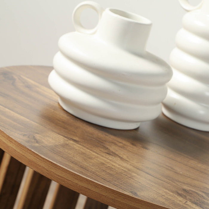 Calicosy - Lameller Nachtkastje - H50 cm - Houtenlook