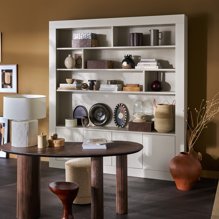 vtwonen Wallcover Wandkast - Grenen Hout - Dust|Grijs - 229x210x31