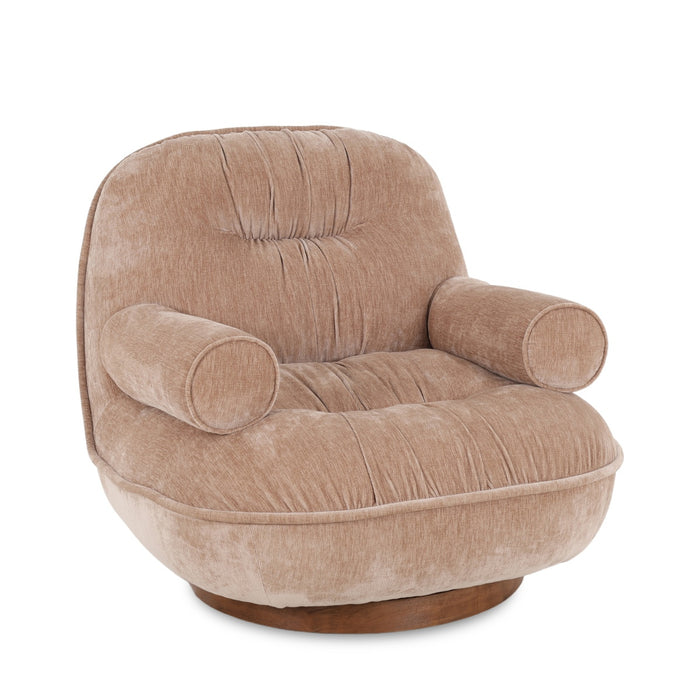 DÉJA Living - Draaifauteuil - Beige - 93x102x85cm - Melbu