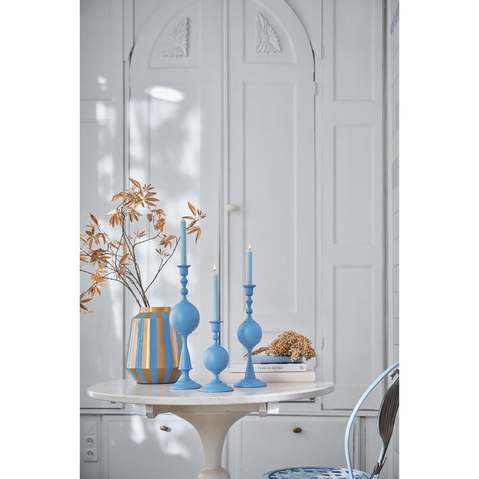 Pip Studio Kandelaar Sphere - van Metaal - Lichtblauw - 37cm