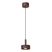 Lucide LENZ Hanglamp - Roest bruin