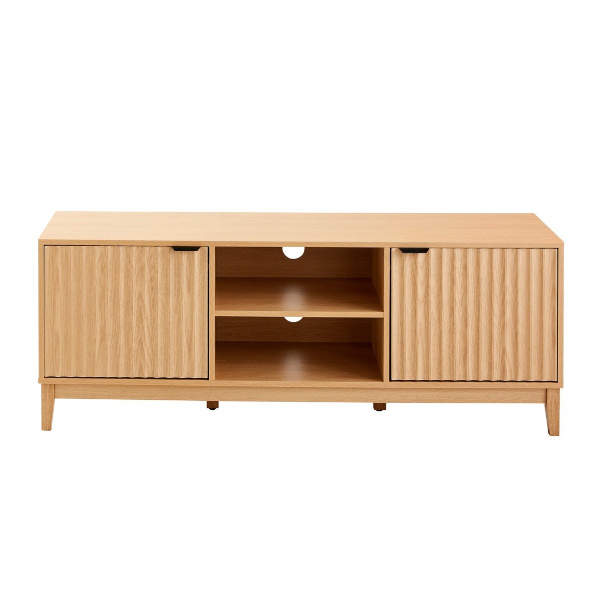 Calicosy - TV-meubel BOLOGNE - L140 cm - Golvend