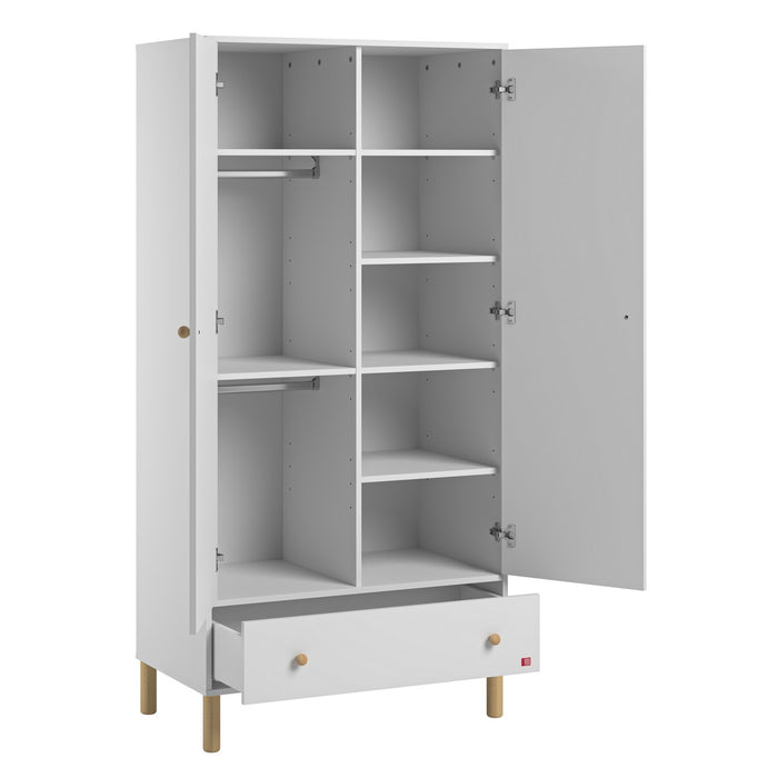 Calicosy - Kledingkast TELA - H185 cm - Wit