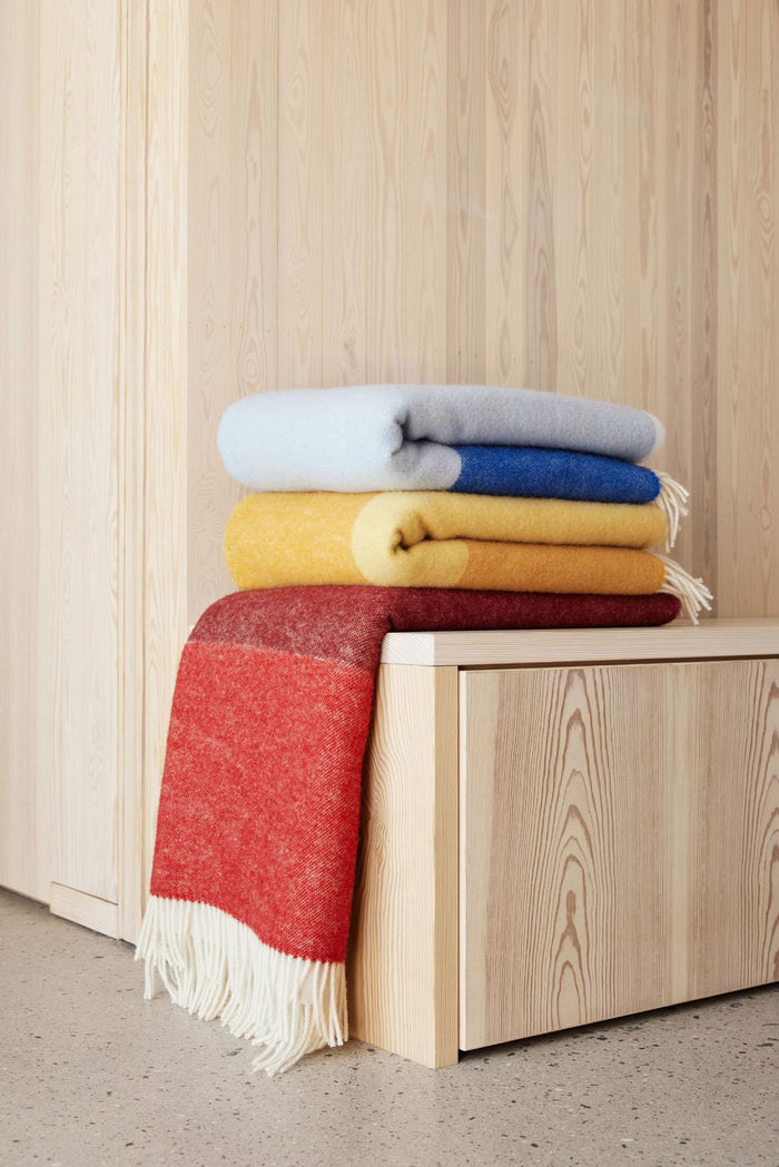 Northern Echo Throw plaid 170x130 blauw