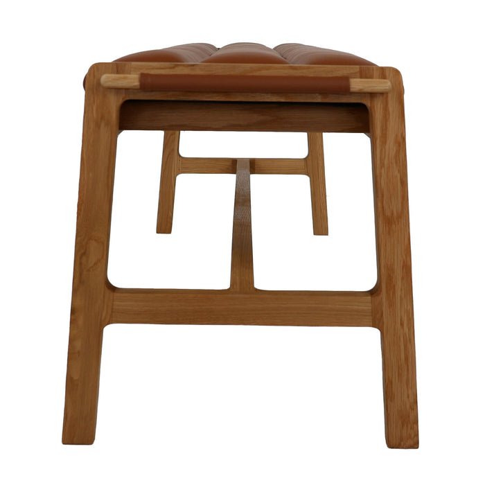 Leef eetbank 140 zwart