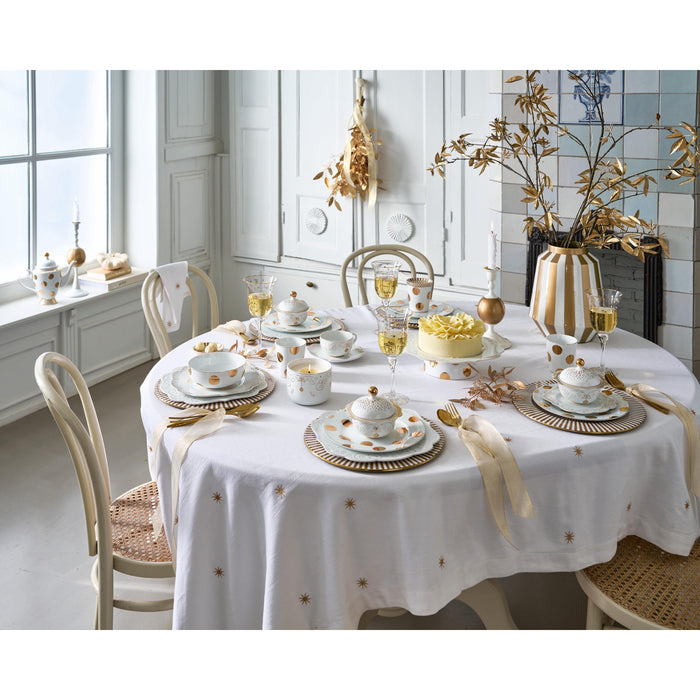 Pip Studio Theepot Dot Delight - Theekan - Wit| Goud - 1,25l