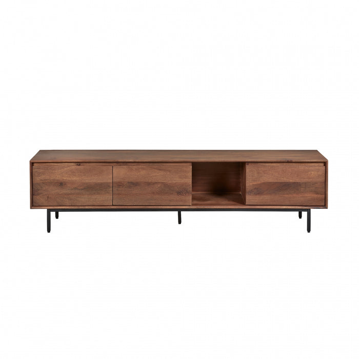 TV-Meubel Vegas - Bruin|Hout - Mango - Hout