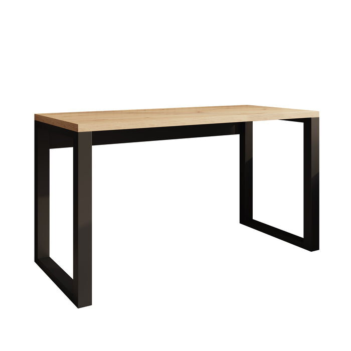 Meubella - Manhattan - Bureau - Eiken - 135x65 cm