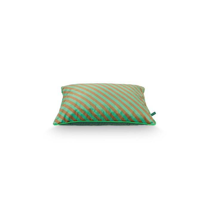 Pip Studio Sierkussen Block Stripes - Groen - 35x50cm