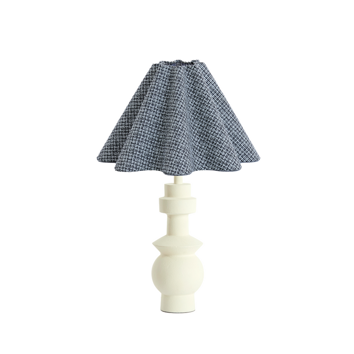 Light & Living Tafellamp Esino|Bezaha - Crème|Wit - Ø35x46cm