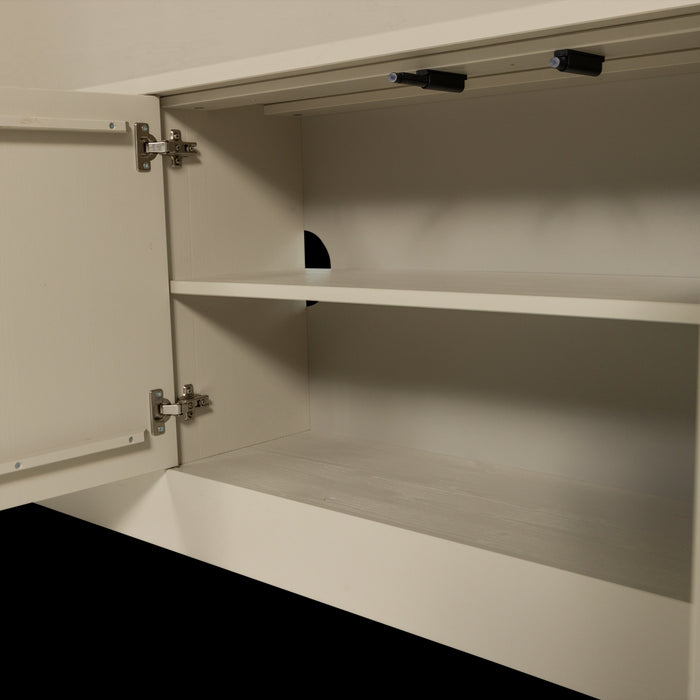 vtwonen Wallcover Wandkast - Grenen Hout - Dust|Grijs - 229x210x31