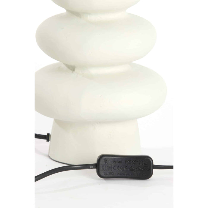 Light & Living Lampvoet Olona - Wit - Ø16x35cm