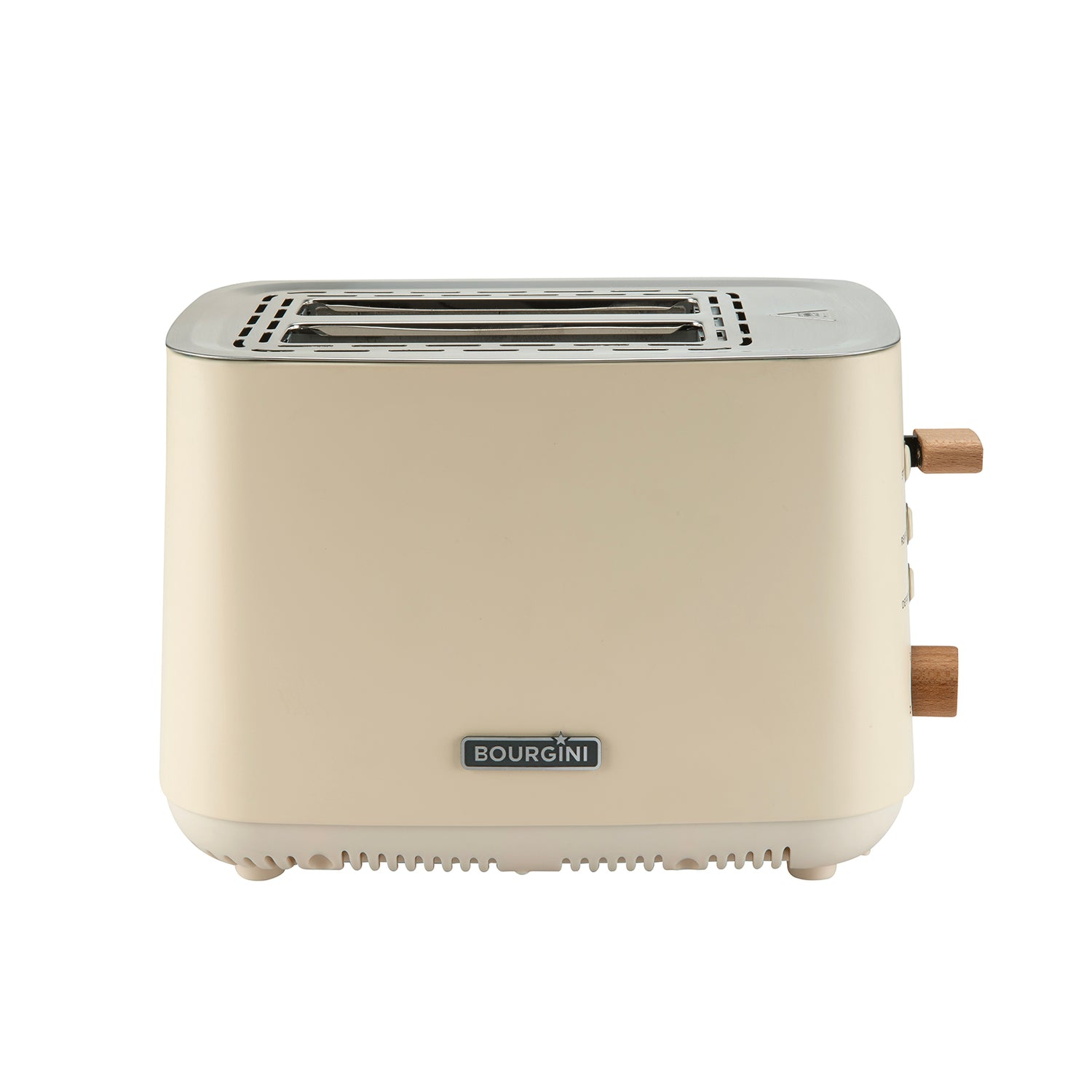 Bourgini Harmony Broodrooster 2 Sleuven – RVS en Beukenhout