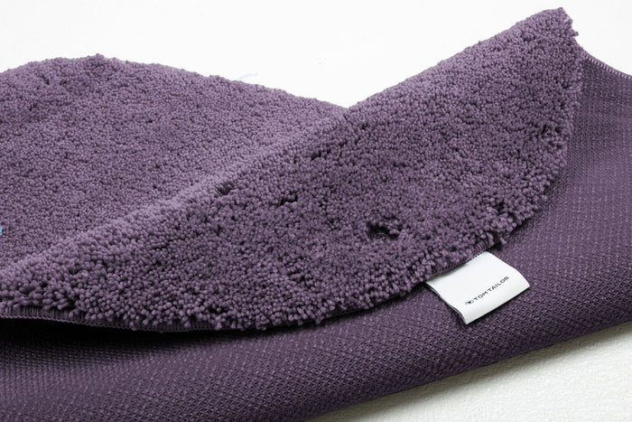 Tom Tailor Cozy Bath Badmat 60 x 100 cm - Paars