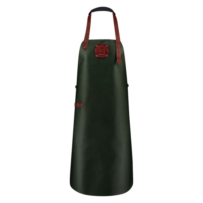 Witloft Leren Schort - Green