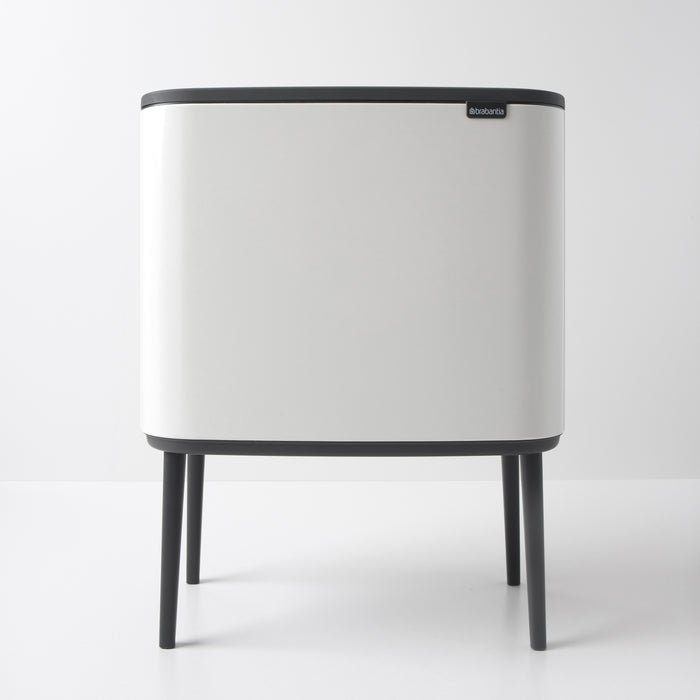 Brabantia Bo Touch Bin Afvalemmer 11 + 23 L - Wit