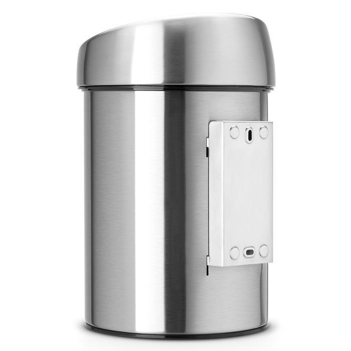 Brabantia Touch Bin Wandafvalemmer 3 Liter Vingerafdrukvrij