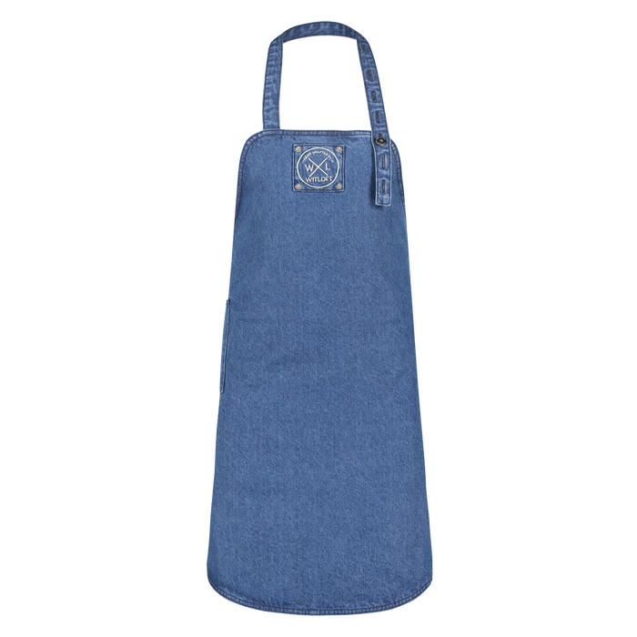 Witloft Denim Schort- Mid Blue