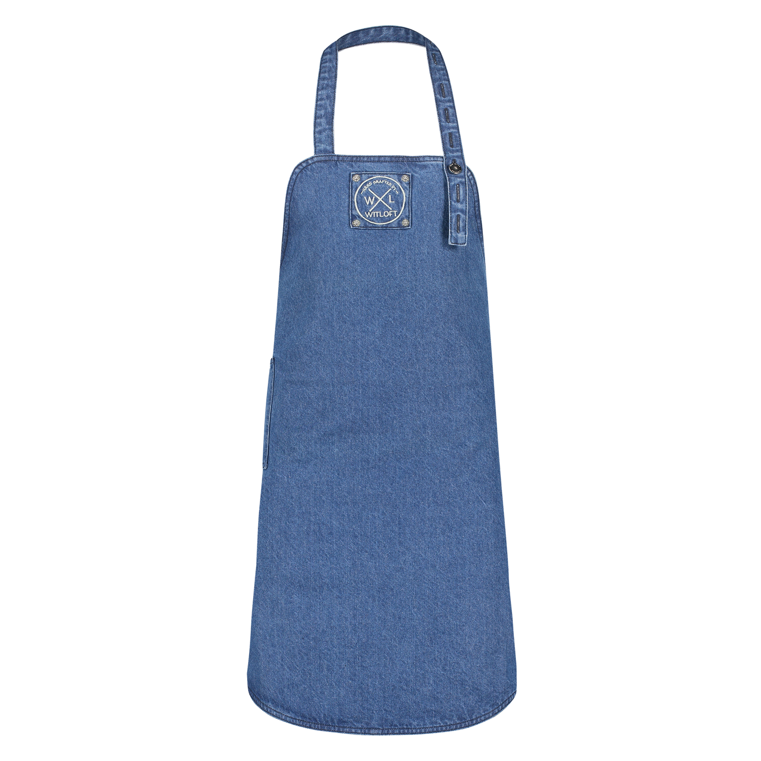 Witloft Denim Schort- Mid Blue