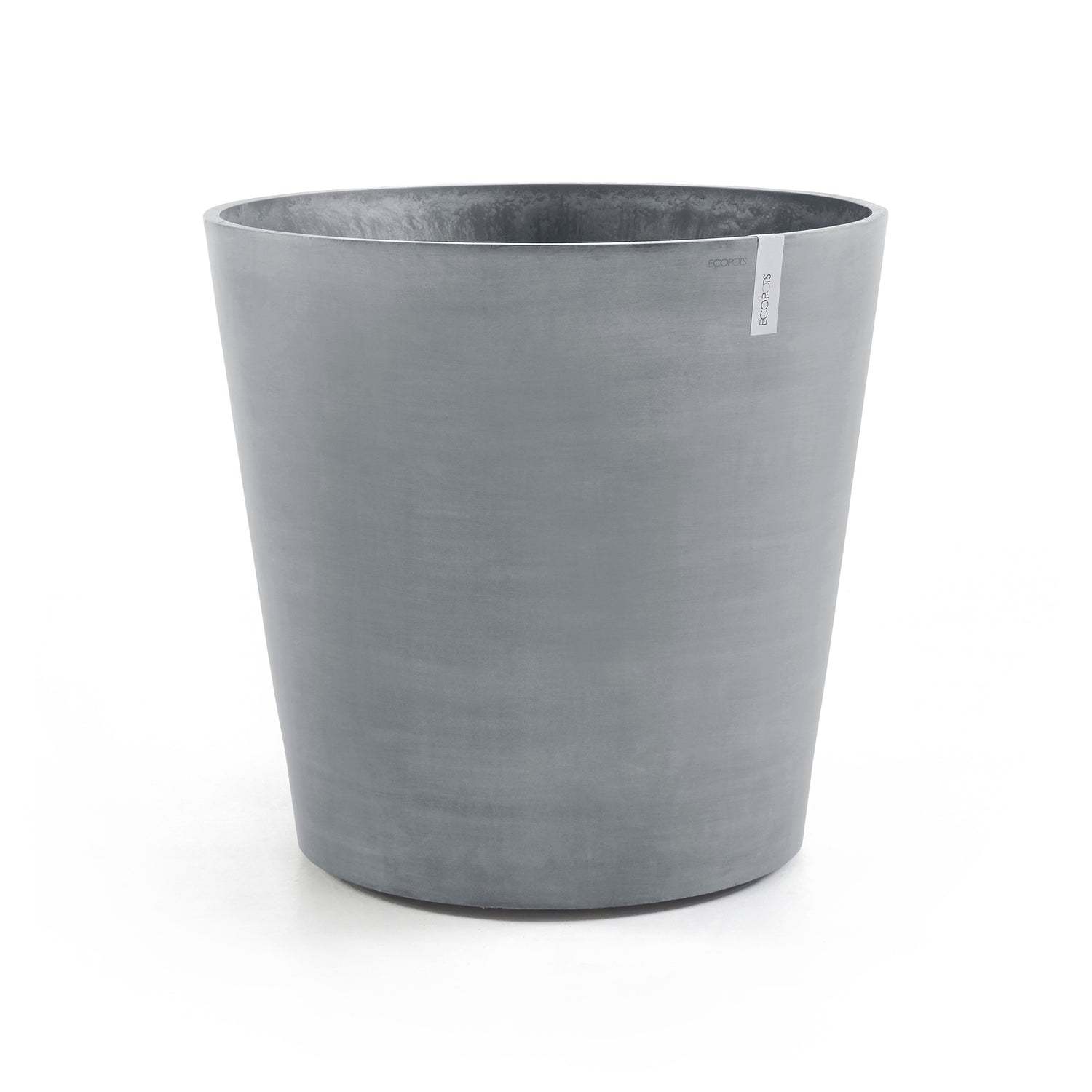 Ecopots Amsterdam Bloempot Met Wielen Ø 80 cm - Blauwgrijs